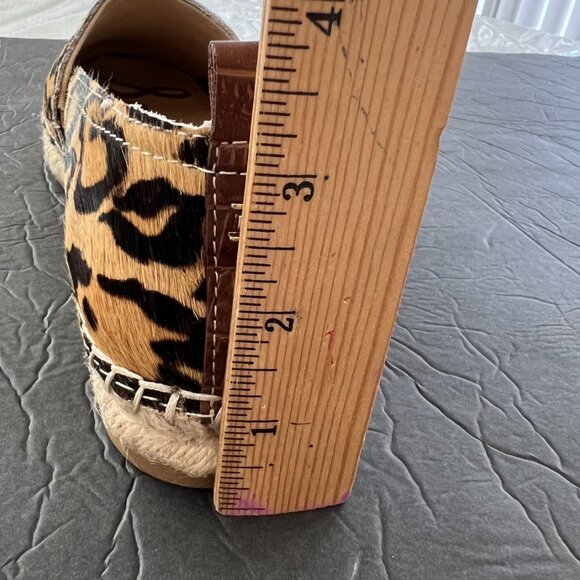 NEW Women Sam Edelman Leopard print Slip On Sneakers - Picture 10 of 11